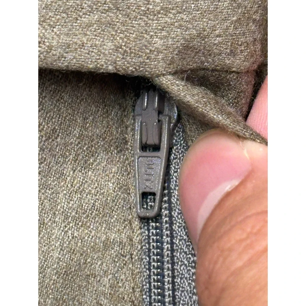 JWN Men 32W L28 Wool Cashmere Dress Pants Grey Traditional Fit Italy JW392183 MN